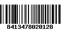 Código de Barras 8413478020128