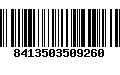 Código de Barras 8413503509260