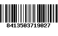 Código de Barras 8413503719027