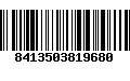 Código de Barras 8413503819680