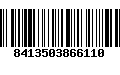 Código de Barras 8413503866110