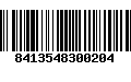 Código de Barras 8413548300204