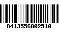 Código de Barras 8413556002510