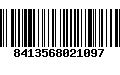 Código de Barras 8413568021097