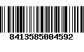 Código de Barras 8413585004592