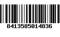 Código de Barras 8413585014836