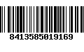 Código de Barras 8413585019169