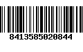 Código de Barras 8413585020844