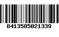 Código de Barras 8413585021339