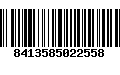 Código de Barras 8413585022558