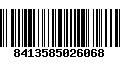 Código de Barras 8413585026068