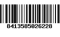 Código de Barras 8413585026228