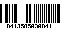 Código de Barras 8413585030041