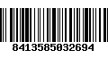 Código de Barras 8413585032694