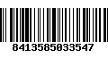 Código de Barras 8413585033547