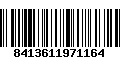 Código de Barras 8413611971164