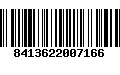 Código de Barras 8413622007166