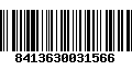 Código de Barras 8413630031566