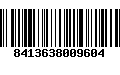 Código de Barras 8413638009604