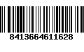 Código de Barras 8413664611628
