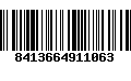 Código de Barras 8413664911063