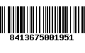 Código de Barras 8413675001951