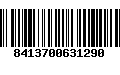 Código de Barras 8413700631290