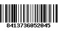 Código de Barras 8413736052045