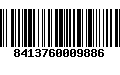 Código de Barras 8413760009886