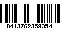 Código de Barras 8413762359354