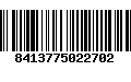 Código de Barras 8413775022702