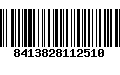 Código de Barras 8413828112510