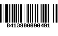 Código de Barras 8413900090491