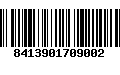 Código de Barras 8413901709002