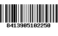 Código de Barras 8413905102250