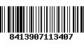 Código de Barras 8413907113407