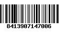 Código de Barras 8413907147006