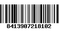 Código de Barras 8413907218102