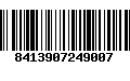 Código de Barras 8413907249007