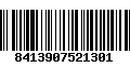 Código de Barras 8413907521301