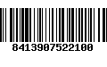 Código de Barras 8413907522100