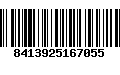 Código de Barras 8413925167055