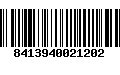 Código de Barras 8413940021202