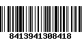 Código de Barras 8413941308418