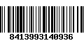 Código de Barras 8413993140936