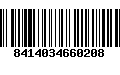 Código de Barras 8414034660208