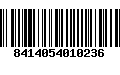 Código de Barras 8414054010236