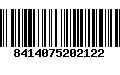 Código de Barras 8414075202122