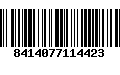 Código de Barras 8414077114423