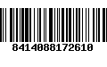 Código de Barras 8414088172610